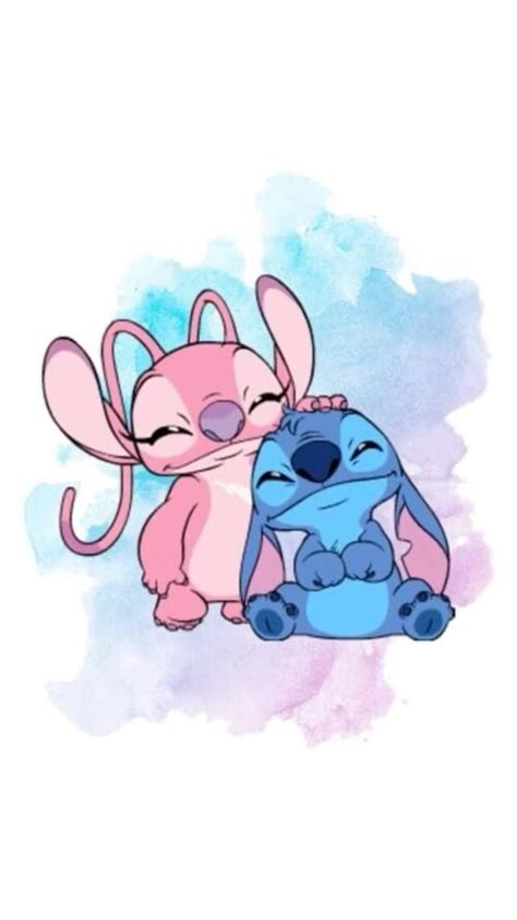 Stitch And Angel Wallpaper EnWallpaper