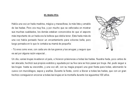 Cuento El Hada Fea Clase 37 Pdf