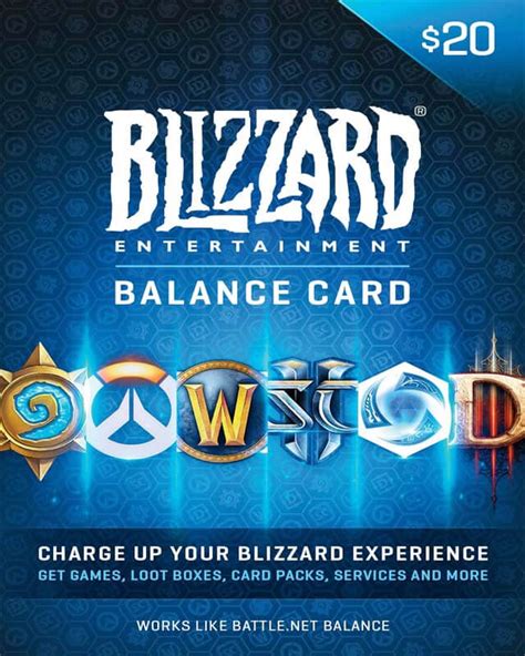 Blizzard (Battle.net) Gift Card $20 | OvRok Gaming