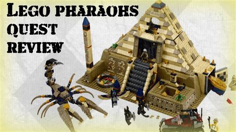 LEGO 2011 Pharaoh S Quest Scorpion Pyramid 7327 Review YouTube