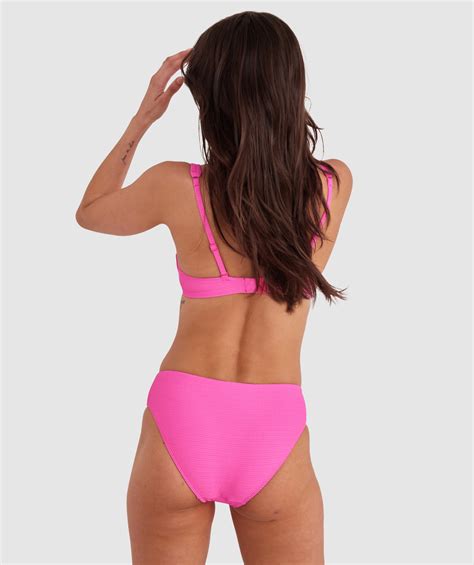 Bras N Things Planet Bliss Swim New Wave Underwire One Piece Hot Pink