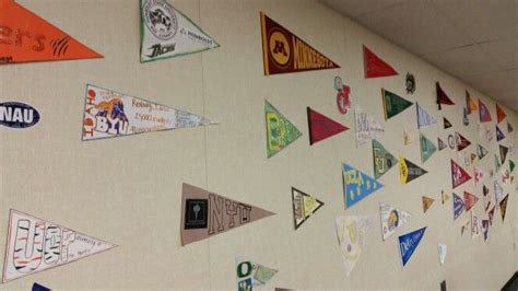 Have students create school pennants | Student created, College ...