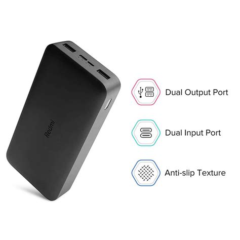 پاوربانک شیائومی Redmi 20000mAh High Copy – بازار جانبی