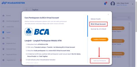 Cara Mengubah Metode Pembayaran Di Niagahoster Panduan Niagahoster