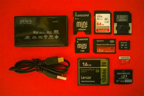 SD Картридер CompactFlash Sony ms pro duo XD M2 MMC: 185 грн ...