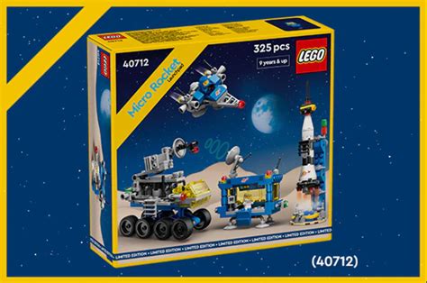 Lego Gratis Beigabe Classic Space Micro Rocket Launchpad