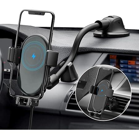 Sonru Fast Qi Wireless Car Charger Electromagnetic Sense W Car