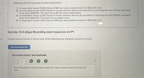Sold Common Stock For Cash To Start Business 9