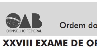 Carlos Rafael Ferreira Caderno De Prova XXVIII Exame De Ordem OAB FGV