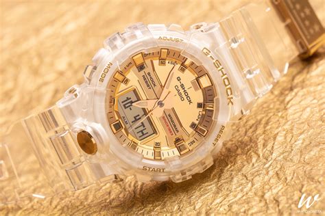 A Colorful Look At The New Casio G Shock Gold Skeleton Collection