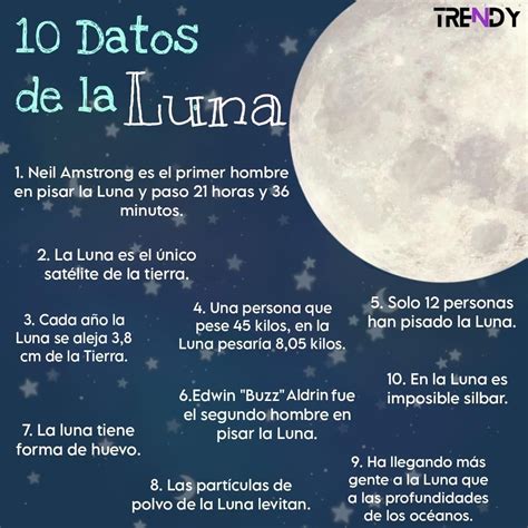 10 DATOS FASCINANTES sobre la Luna Descubre los secretos del satélite