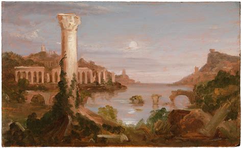 Thomas Cole Study For Desolation American The Met