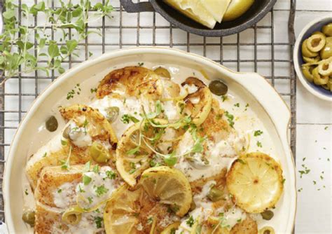 Versatile Fish With Creamy Lemon And Caper Sauce Recipe The Citizen