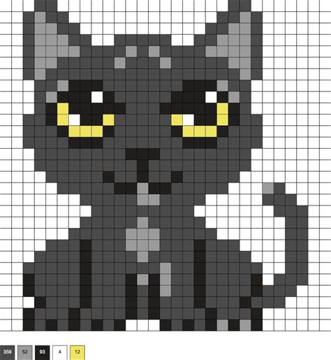 Cat Perler Beads (Over 50 Free Patterns!) - DIY Candy