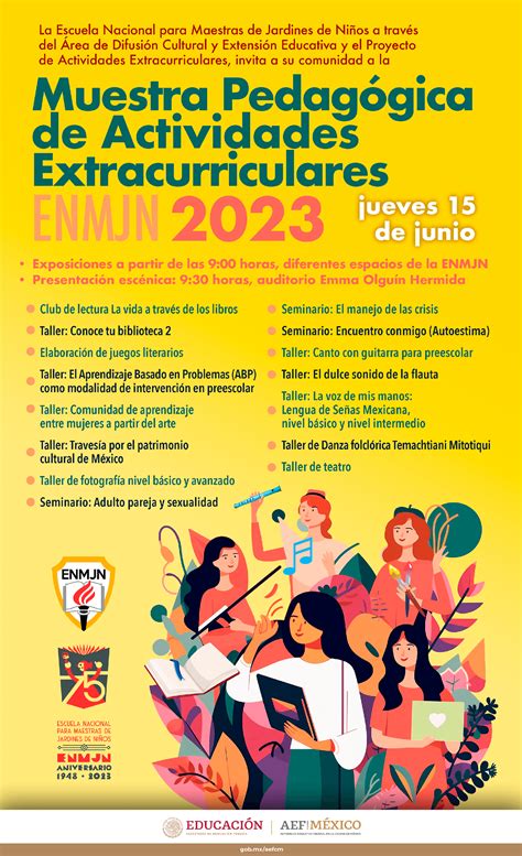 Muestra Pedag Gica De Actividades Extracurriculares Enmjn