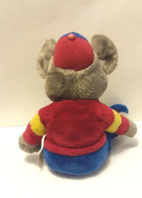 VINTAGE CHUCK E CHEESE Plush 1999 SHOWBIZ Figure 20 Stuffed Toy Pizza