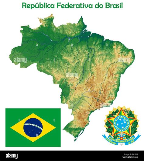 Brazil Map Hi Res Stock Photography And Images Alamy