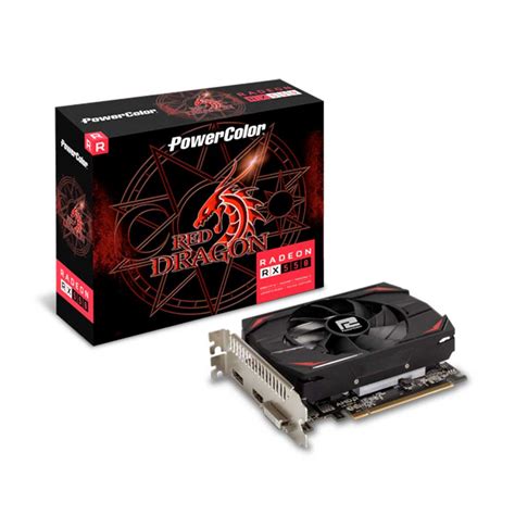 GPU AMD RX 550 4GB RED DRAGON POWER COLOR AXRX 550 4GBD5-DH - InfoCWB ...