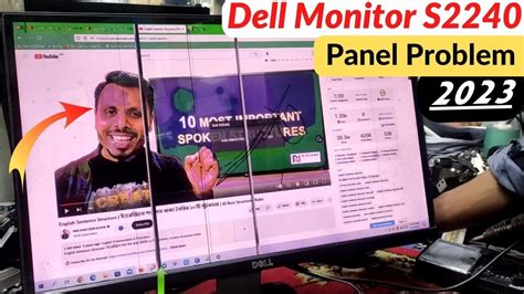 How To Repair Dell Monitor S2240 Panel Shade Problem Fix 2023 Created