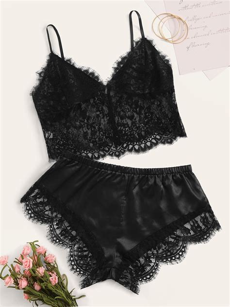 Eyelash Floral Lace Lingerie Set Artofit