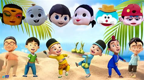 Upin Ipin Dan Kawan Kawan Berubah Menjadi Badut Mampang YouTube