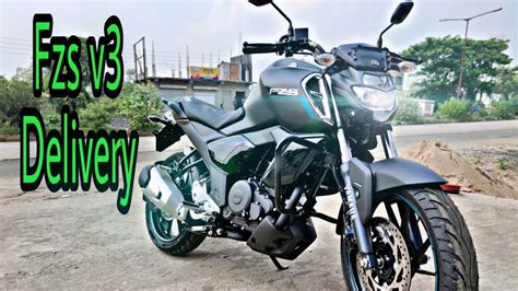 New Fzs V3 Delivery Video New Yamaha Fzs V3 Youtube