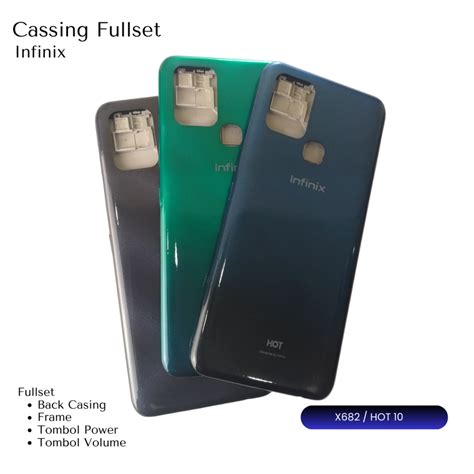 Jual Housing Infinix Hot 10 Kesing Hot 10 Casing Infinix Hot 10 X682 Kesing Infinix X682