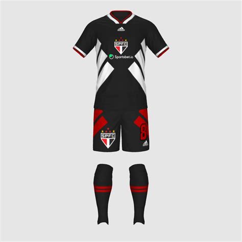 Uniforme Do S O Paulo Fifa Kit Creator Showcase