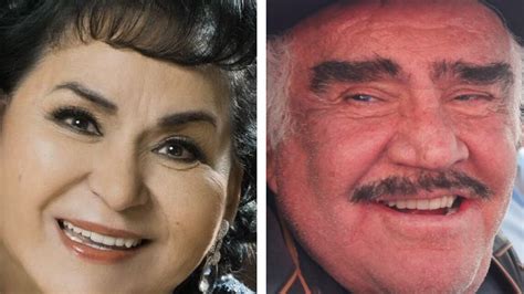 Carmen Salinas Y Vicente Fernández Aliados En Las Buenas Y En Las