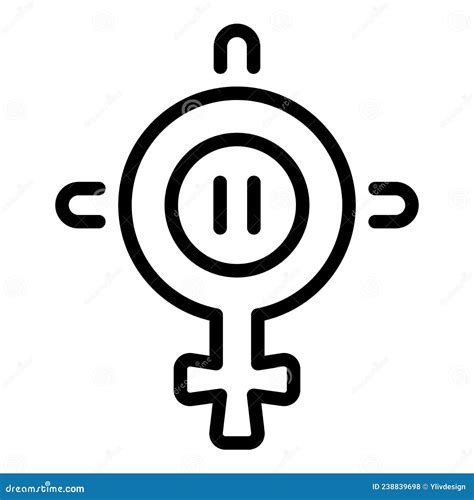 Vector Del Icono De La Menopausia Femenina Salud Hormonal Ilustraci N