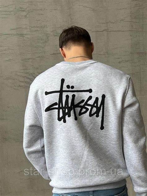Свитшоты Stussy Мужской Свитшот Stussy Свитер stussy Кофта stussy ...