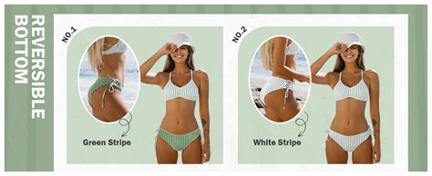 Amazon CUPSHE Bikini Set For Women Two Piece Swimsuits High Waisted Adjustable Spaghetti