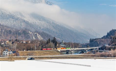 Ge 4 4 I 610 Der RhB In Reichenau Tamins