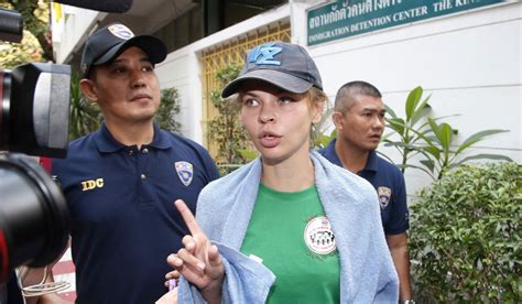 Belarusian Sex Training Model Anastasia Vashukevich Aka Nastya Rybka Arrested In Russia For