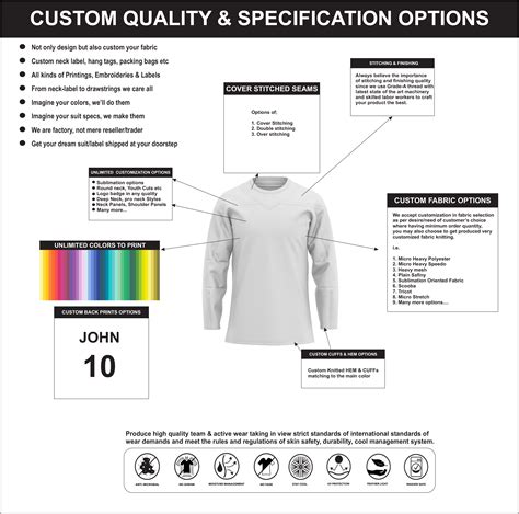ice hockey jersey sizes