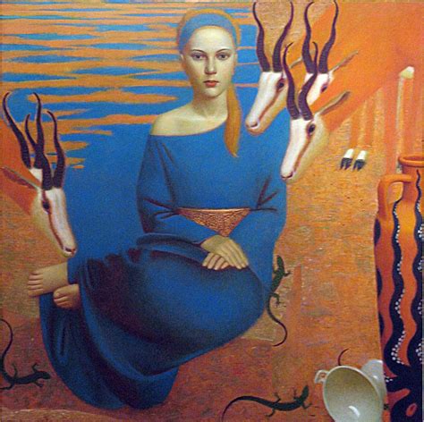 Andrey Remnev Андрей Ремнев 1962 Magic Realism painter Tutt Art