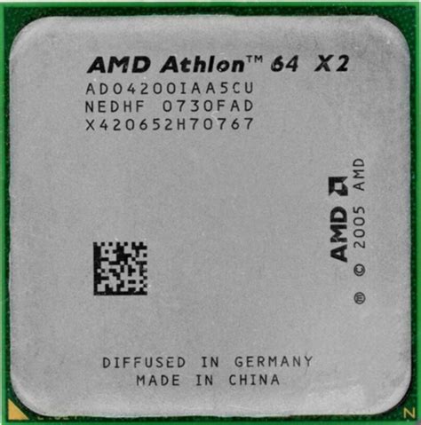 AMD Athlon 64 X2 4200+ 2.2GHz Dual-Core (ADO4200IAA5CU) Processor for ...