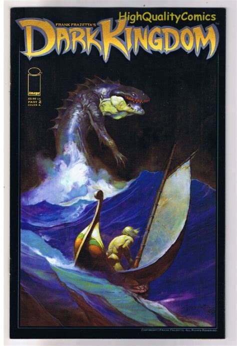 Frank Frazetta Dark Kingdom 2 Tim Vigil 2008 Nm Mark Kidwell