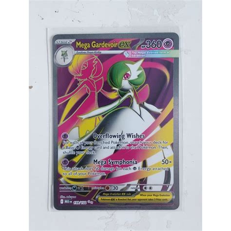 Pokemon mega gardevoir ex full art mega evolution card | Shopee Singapore
