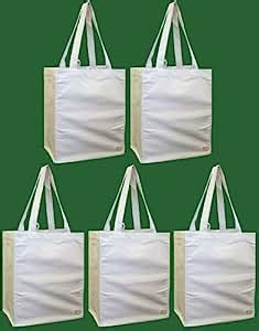 Canvas Grocery Bags With Handles | semashow.com