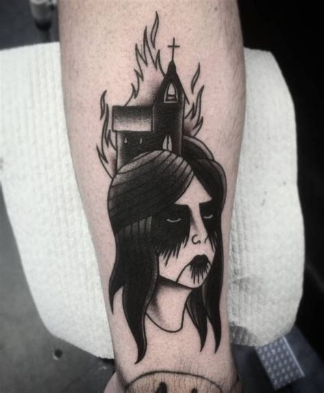 Black Metal Art By Tristan Trenaman Ttrenamantattooer Tattoo