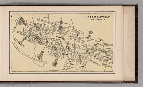 Bodie District, California - David Rumsey Historical Map Collection ...