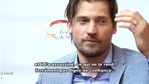 Nikolaj Coster Waldau Interview Game Of Thrones Vidéo Dailymotion