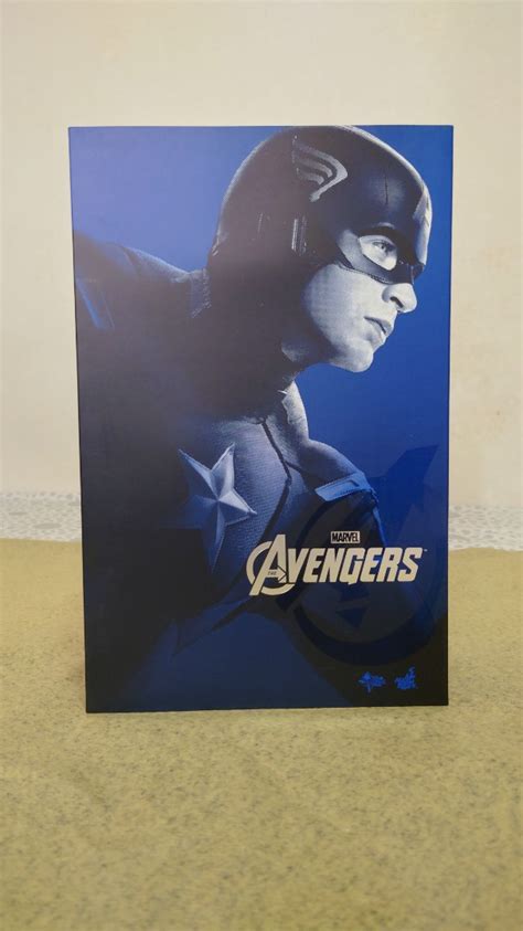 Hot Toys Captain America The Avengers th Scale 復仇者聯盟 美國隊長 興趣及遊戲 玩具 遊戲類 Carousell