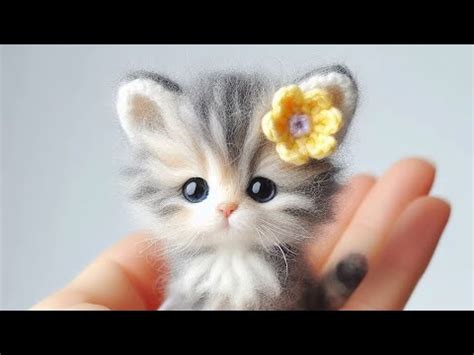 Mini Gatinho Em Amigurumi R Pido E F Cil N Vel Intermedi Rio