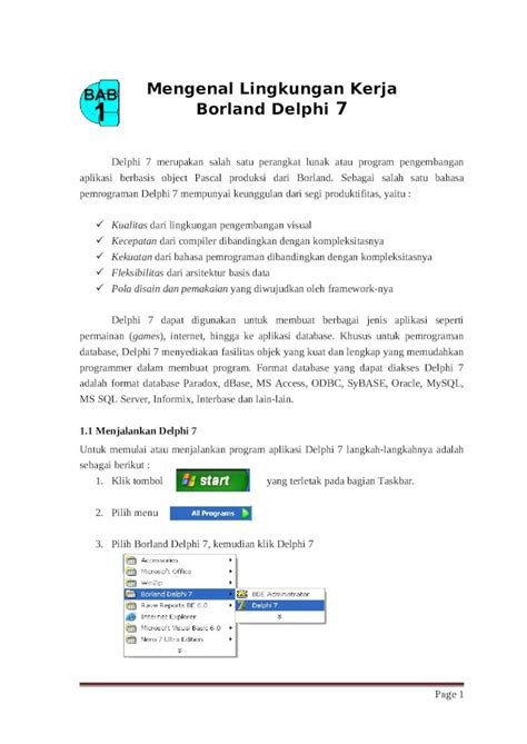 DOC Buku Delphi DOKUMEN TIPS