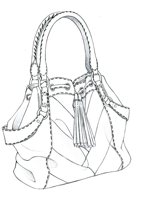 Satchels Fashion Design Drawings Fashion Sketches Bag Illustration