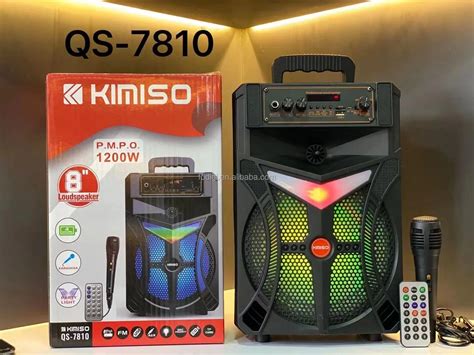 Kimiso Qs Inch Kimiso Qs Portable Trolley Speaker With Led