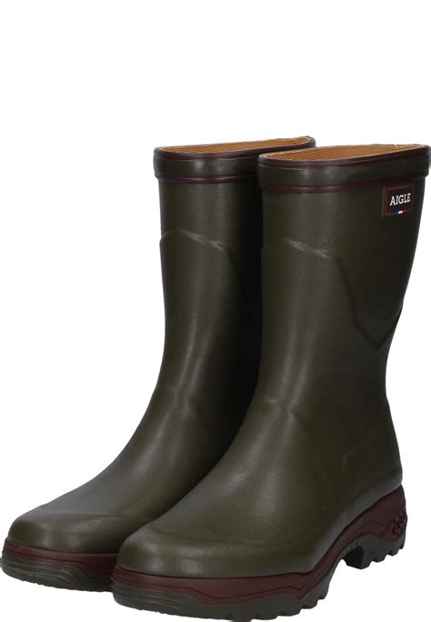 Kurzer Gummistiefel Parcours Bottillon Khaki Aigle