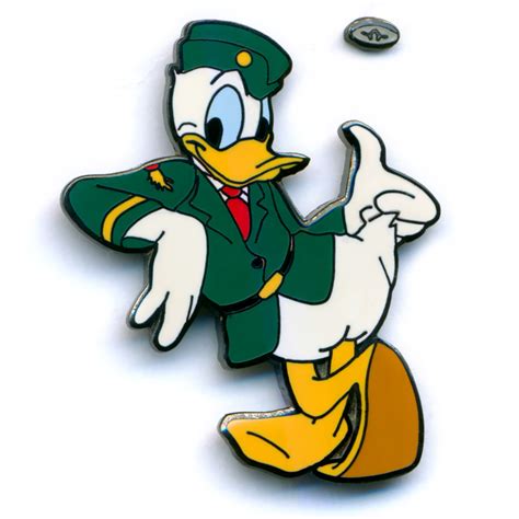 33081 Donald Duck And Coin Army Series Disneyland Resort Disney Pin